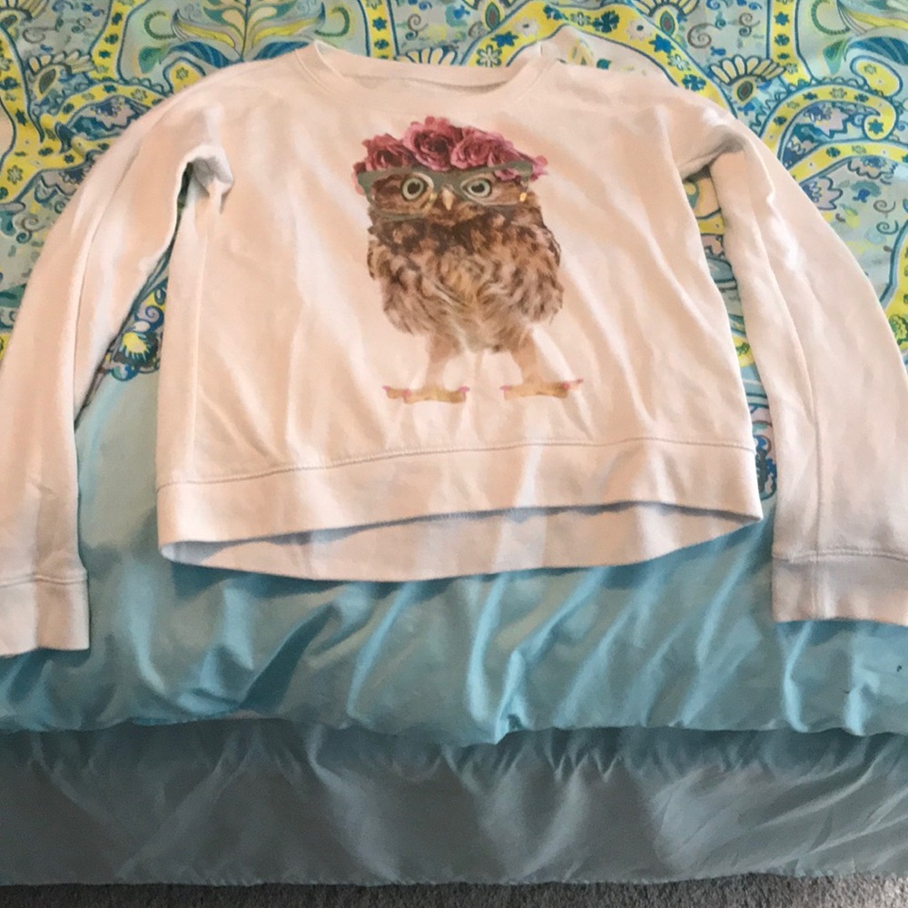 Cute owl long sleeved shirt
